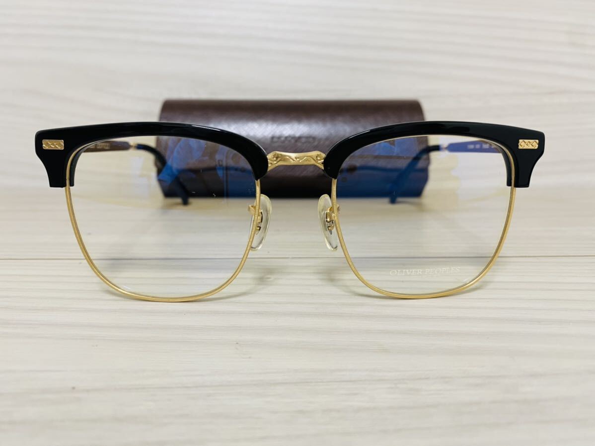 OLIVER PEOPLES オリバーピープルズ メガネフレーム OV5989 5001★Petofi★サーモントタイプ伊達眼鏡 未使用 美品 _画像1