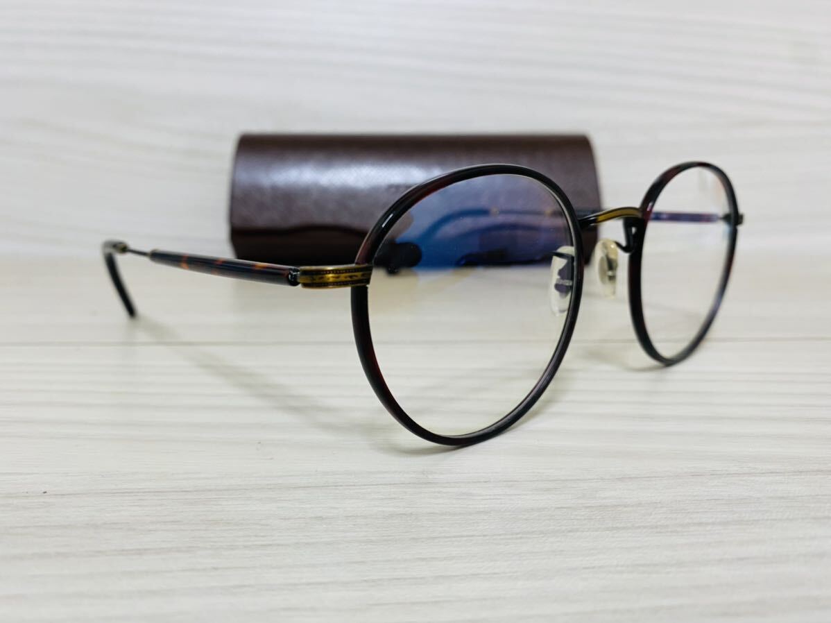 OLIVER PEOPLES オリバーピープルズ 眼鏡フレーム★OV1161TD 5124★Hartford-CV★鼈甲柄 ラウンド★未使用 美品★の画像3