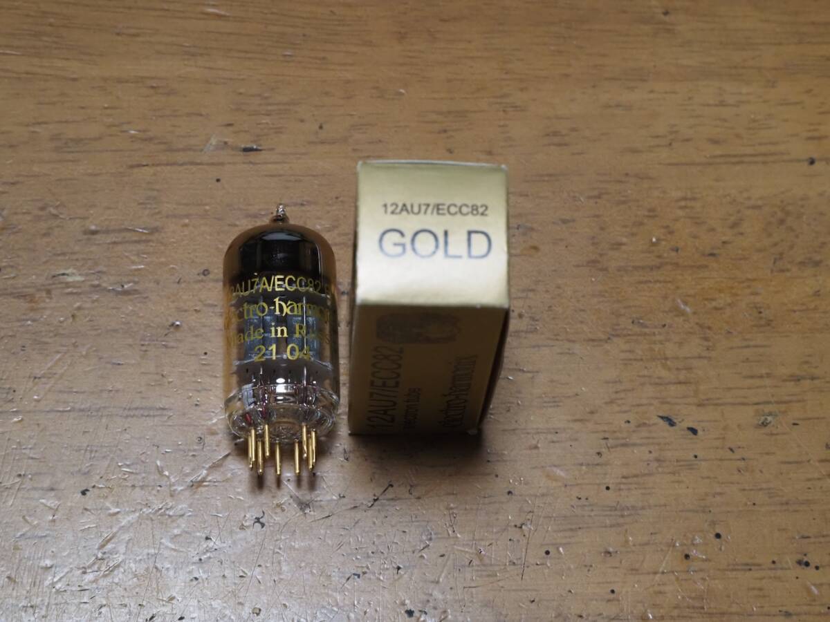 #005 真空管 Electro-Harmonix 12AU7 GOLD PINSの画像2