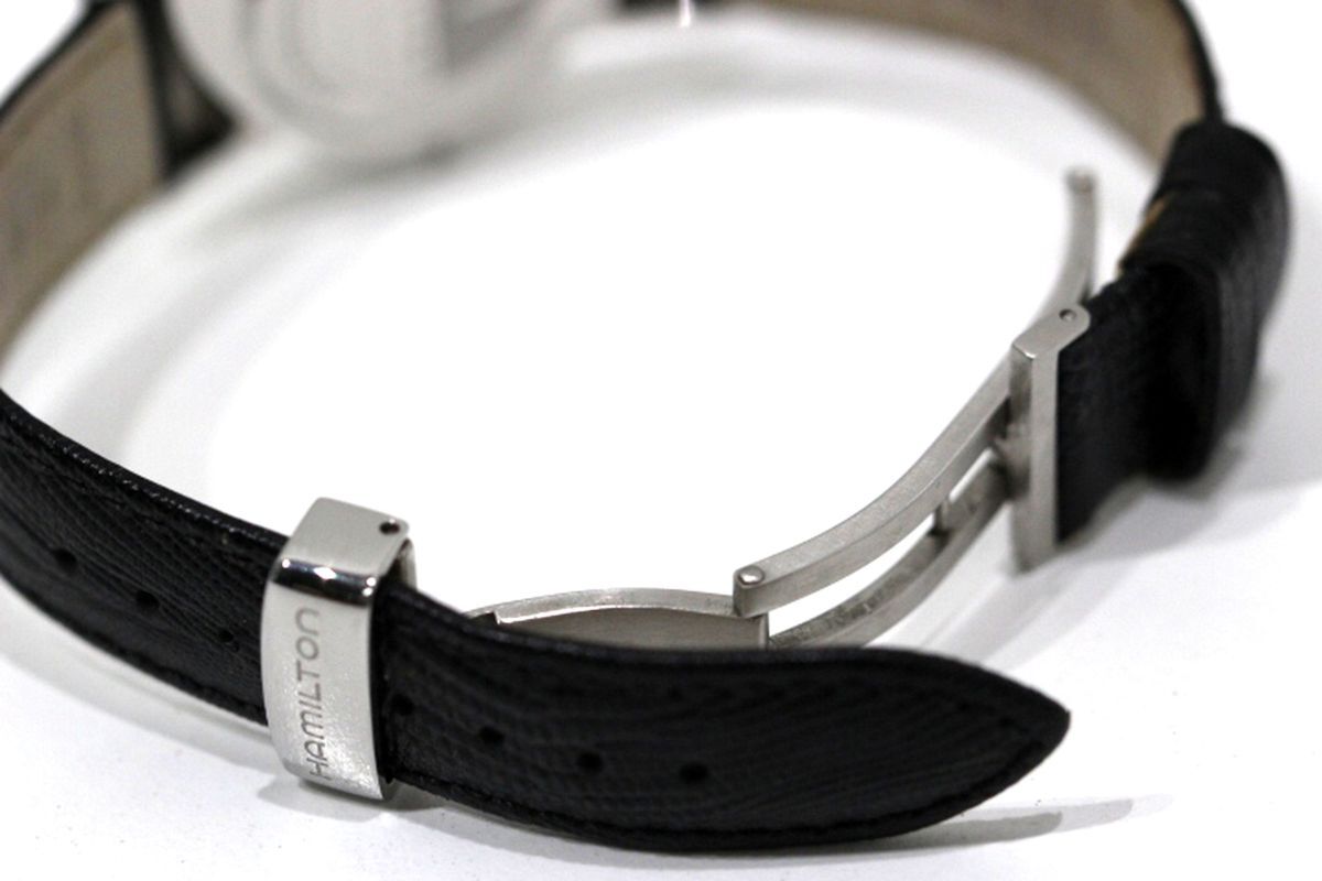 定価9.8万円超 良品 ハミルトン H244112 クオーツ ベンチュラ クオーツ 時計 メンズ
