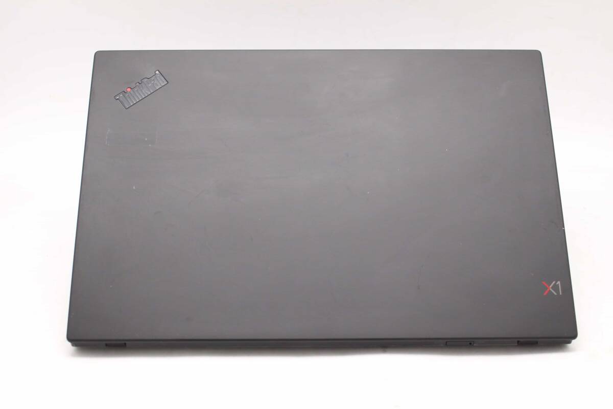 中古 フルHD 14型 Lenovo ThinkPad X1 Carbon 6th Gen Windows11 八世代 i5-8350U 8GB NVMe 256GB-SSD カメラ 無線 Office付 中古 管:0955j_画像2