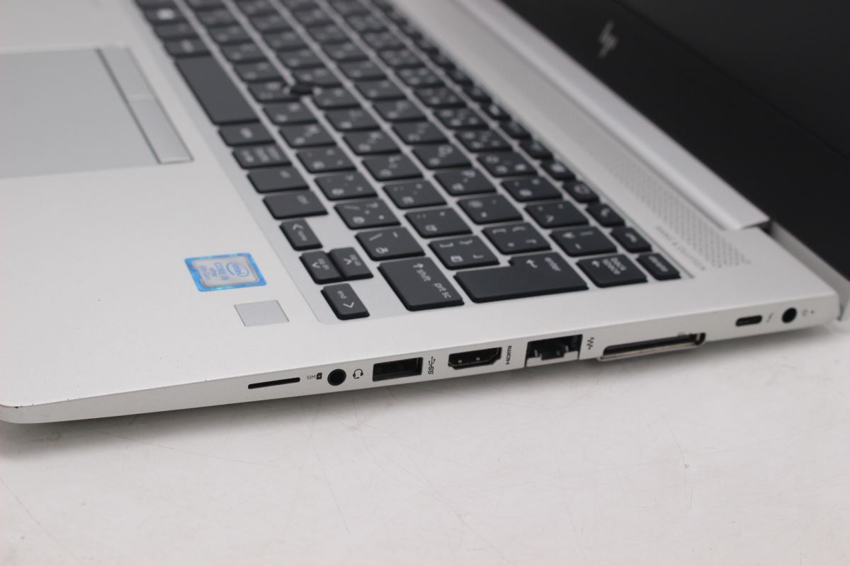 良品 フルHD 13.3型 HP EliteBook 830 G5 Windows11 八世代 i5-8250u 8GB NVMe 256GB-SSD カメラ 無線 Office付 中古パソコン 管:1135h_画像8