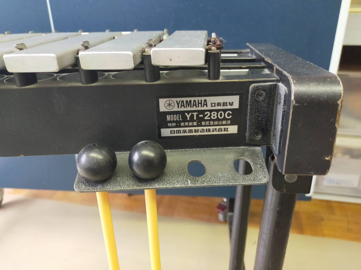 ジャンク YAMAHA YT-280C , メタロフォン, 鉄琴 , ビブラフォンの画像3