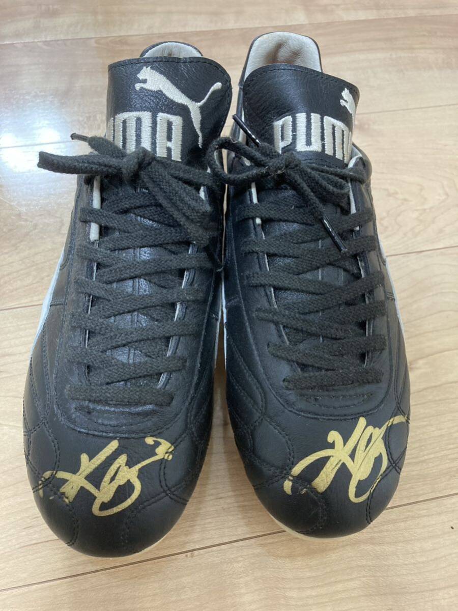 Yahoo!オークション - 三浦知良 カズ 直筆サイン入り PUMA Yahoo!オークション - 三浦知良 カズ 直筆サイン入り PUMA