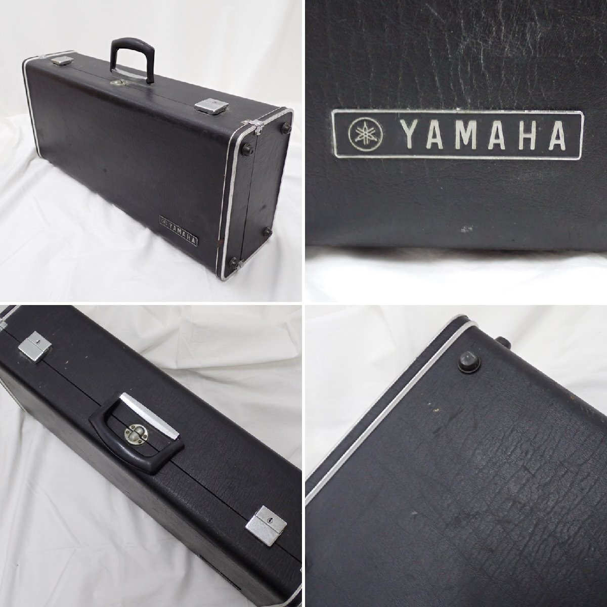 ★YAMAHA/ヤマハ アルトサックス YAS-61/ハードケース付き/管楽器/サクソフォン/ジャンク扱い&0997300779の画像9