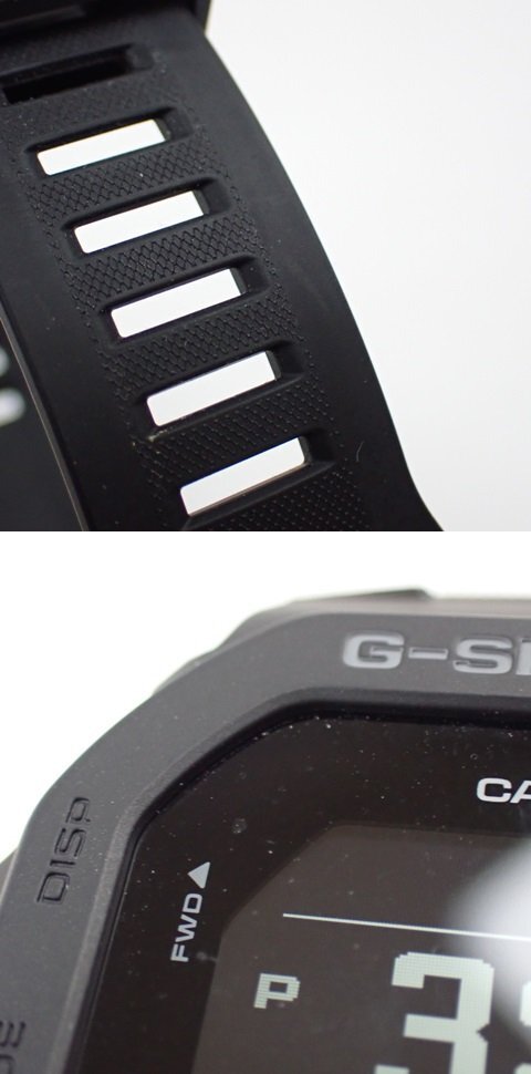 ★美品 CASIO/カシオ G-SHOCK G-SQUAD GBD-200-1DR クォーツ腕時計/ブラック/モバイルリンク/20気圧防水/動作品/付属品あり&1640500803の画像7