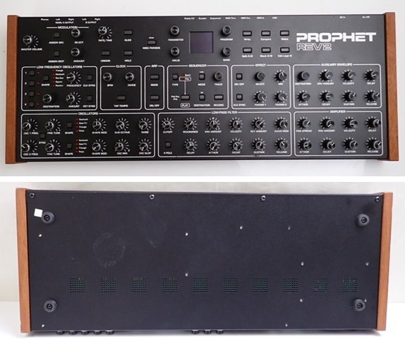 ★SEQUENTIAL/シーケンシャル PROPHET REV2 16vM MODULE アナログシンセサイザー/動作品/外箱等付属&1514300051の画像2