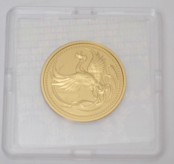 ★美品 天皇陛下御即位記念 1万円金貨 プルーフ貨幣セット/20g/純金製/造幣局/令和元年/付属品あり&1549300060の画像2