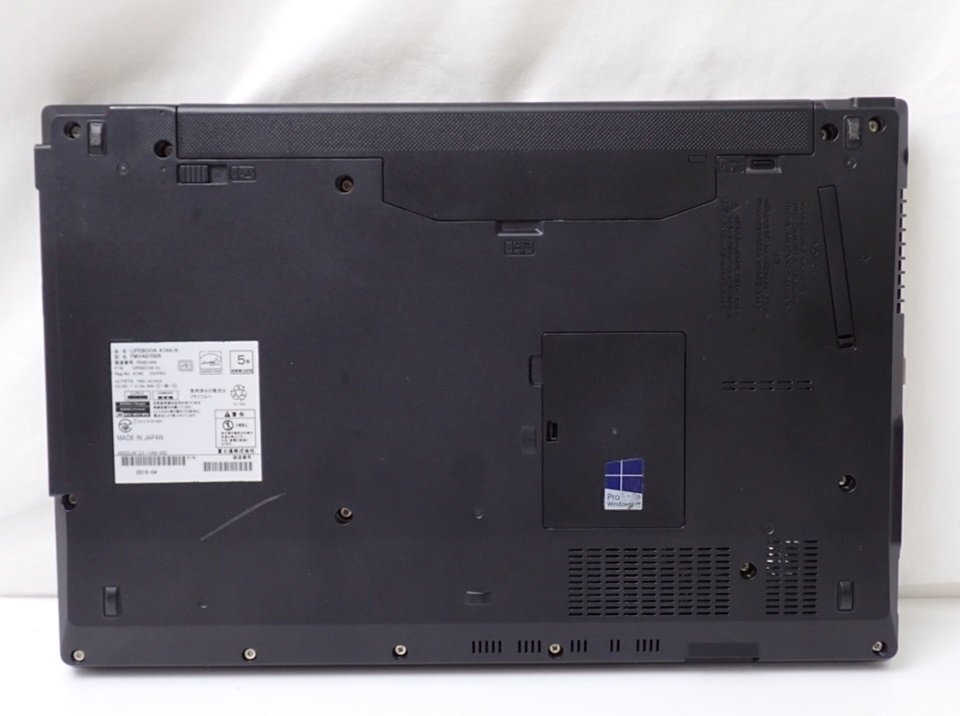 ★FUJITSU/富士通 LIFEBOOK A744/K FMVA0700R/Win10Pro/Core i5-4210M 2.6GHz/HDD500GB/メモリ8GB/15型/ACアダプター付き&1430300541_画像4