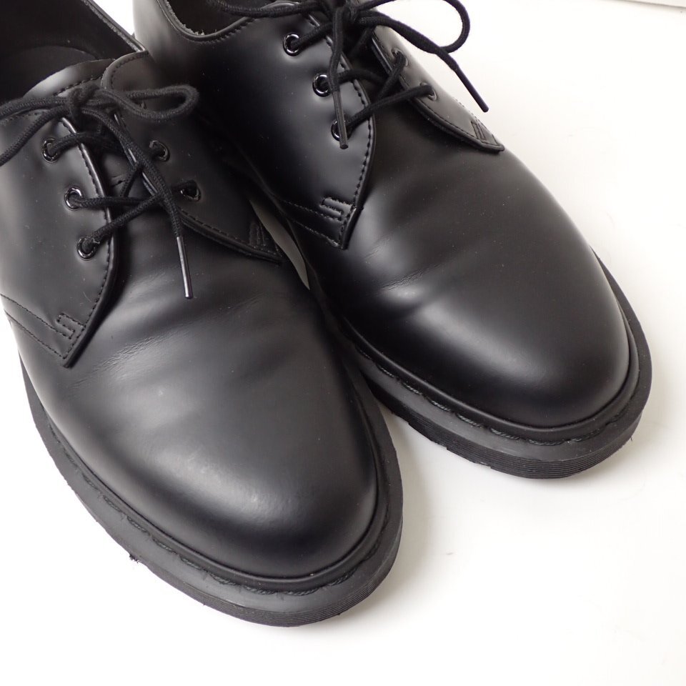 ★Dr.Martens/ドクターマーチン 1461 MONO 3ホール シューズ UK8/メンズ26cm相当/ブラック/レザー/革靴/紳士靴&1296000392の画像5