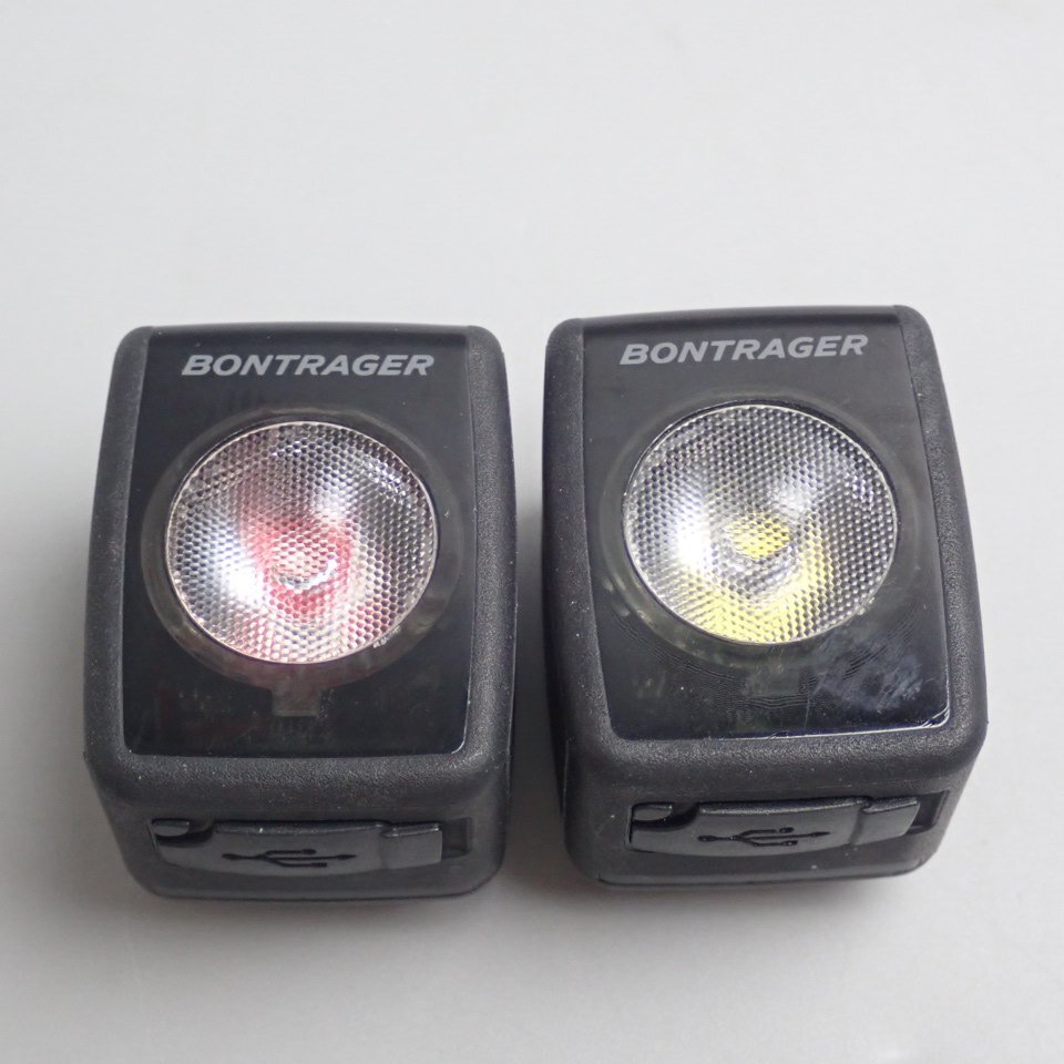 *bontorega-Ion 200 RT front light /553853/ white light + Flare RT rear light /553852/ red light / accessory equipped / bicycle supplies &1296000416