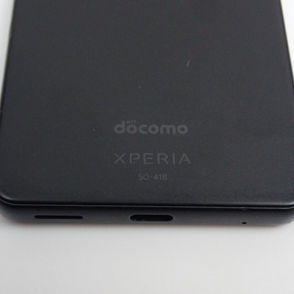 * DoCoMo Sony Xperia Ace II SO-41B 64GB/ black / judgment 0/ operation goods / smartphone / smart phone &1296000414