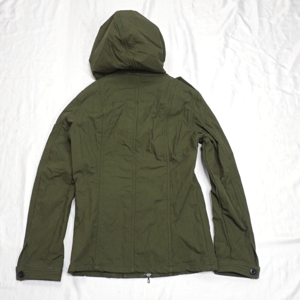 *SHELLAC/ shellac military jacket 42/ men's XS~S corresponding / khaki / cotton ./f-ti&1886700087