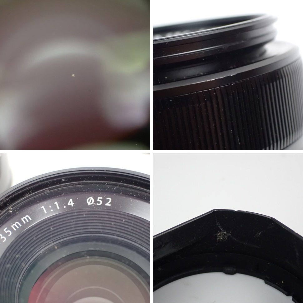 *FUJIFILM/ Fuji Film single burnt point lens Fuji non lens XF35mm F1.4 R/ accessory equipped &1514300058