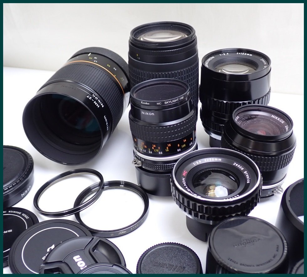 ☆レンズ 6点セット/Reflex-Nikkor 500mm F8/Nikkor 70-300mm F4 ☆レンズ 6点セット/Reflex-Nikkor 500mm F8/Nikkor 70-300mm F4
