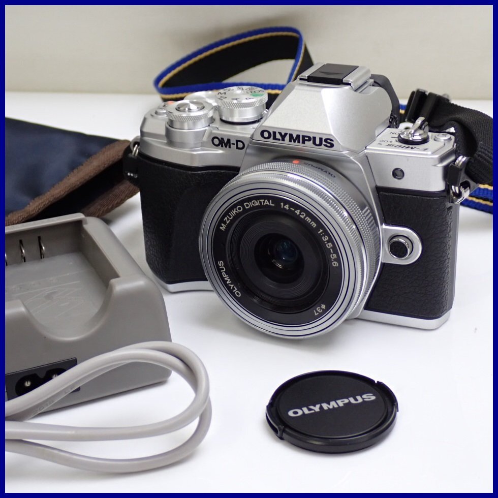 ☆OLYMPUS/オリンパス OM-D E-M10 Mark III カメラ + M.ZUIKO DIGITAL ED 14-42mm F3.5-5.6 EZ レンズ/付属品有/ジャンク扱い&1938900708 - オリンパス ☆OLYMPUS/オリンパス OM-D E-M10 Mark III カメラ + M.ZUIKO DIGITAL ED 14-42mm F3.5-5.6 EZ レンズ/付属品有/ジャンク扱い&1938900708 - オリンパス