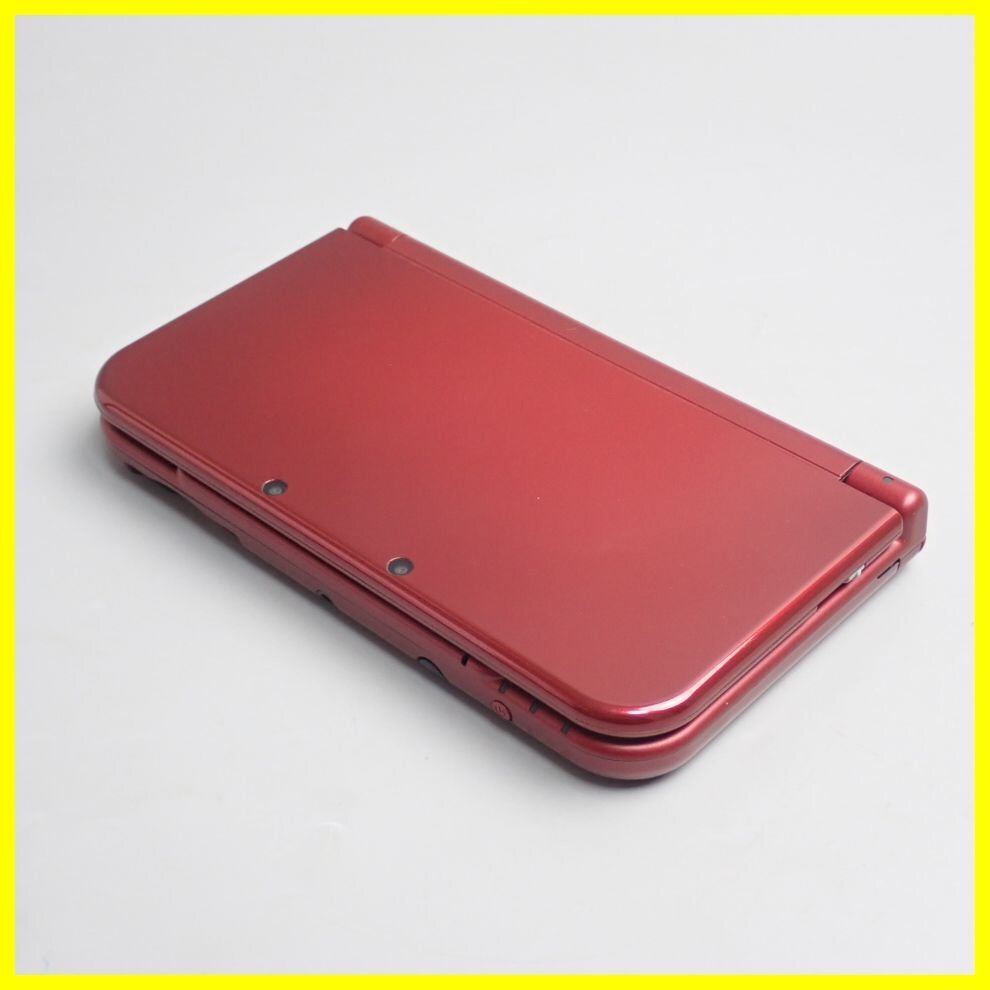 ★任天堂 New ニンテンドー 3DS LL 本体 メタリックレッド/付属品・おまけソフト付き/携帯ゲーム機&1029004896