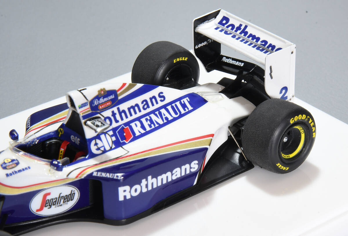 tameo KITベース完成品 1/43 ウィリアムズFW16 1994年サンマリノGP セナの画像8