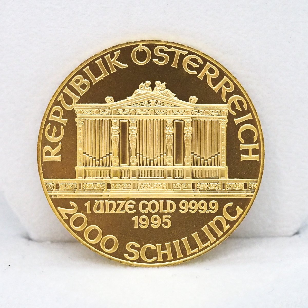 K24 Austria we n gold coin is - moni -1995 1oz 31.1g