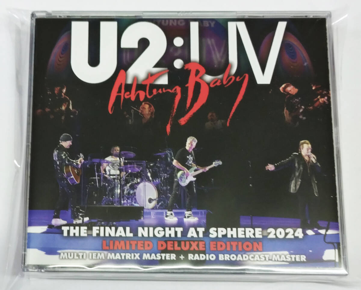 U2 / THE FINAL NIGHT AT SPHERE 2024 : LIMITED DELUXE (4CD) 限定100セット！の画像1