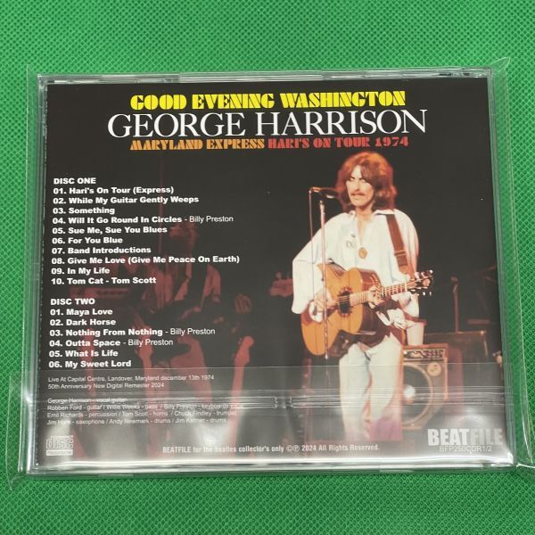 GEORGE HARRISON / GOOD EVENING WASHINGTON: MARYLAND EXPRESS_画像2