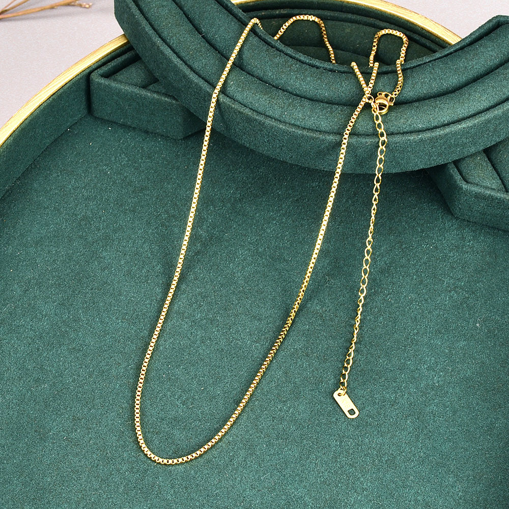 Gold necklace 18k印字あり k18 ゴールド ネックレス 18k gp 金 ネックレス レディース １円スタート 管理番号320_画像2