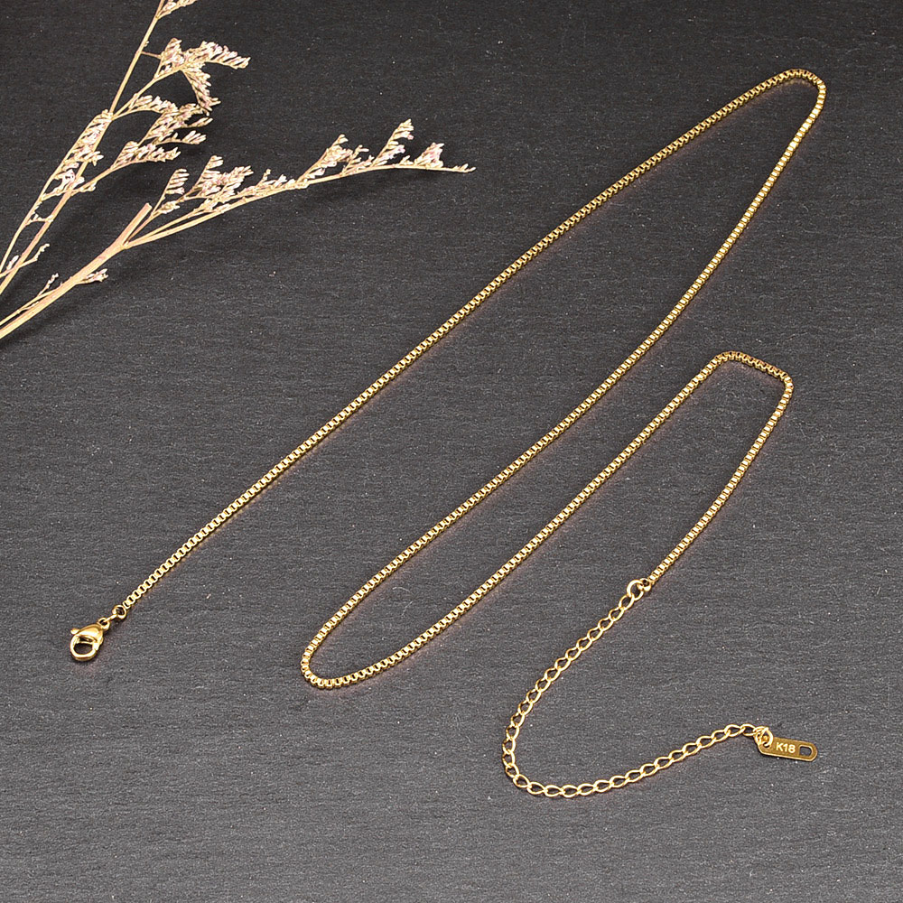 Gold necklace 18k印字あり k18 ゴールド ネックレス 18k gp 金 ネックレス レディース １円スタート 管理番号320の画像4