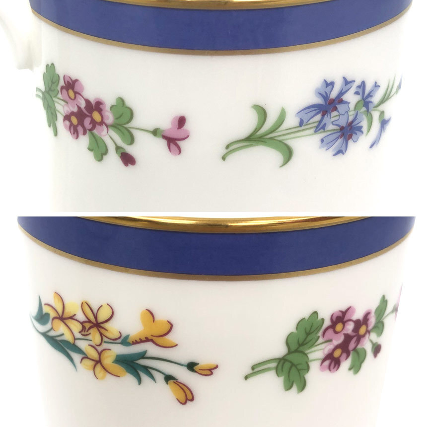 セール TIFFANY&CO. ティファニー Tiffany Floral マグカップ ペア 2個セット 2組 2客 食器 未使用 新古品 aq5319_画像3