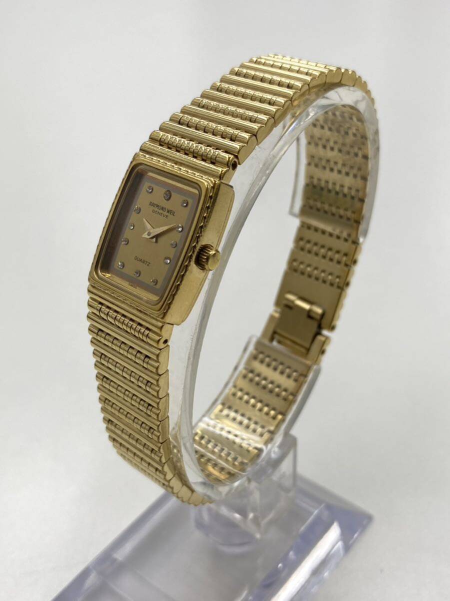 【A03D63】RAYMOND WEIL レイモンドウィル 腕時計 不動品 K18刻印 時計 18金 の画像5
