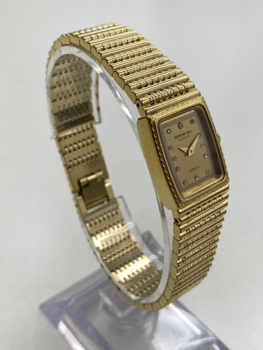 【A03D63】RAYMOND WEIL レイモンドウィル 腕時計 不動品 K18刻印 時計 18金 の画像6