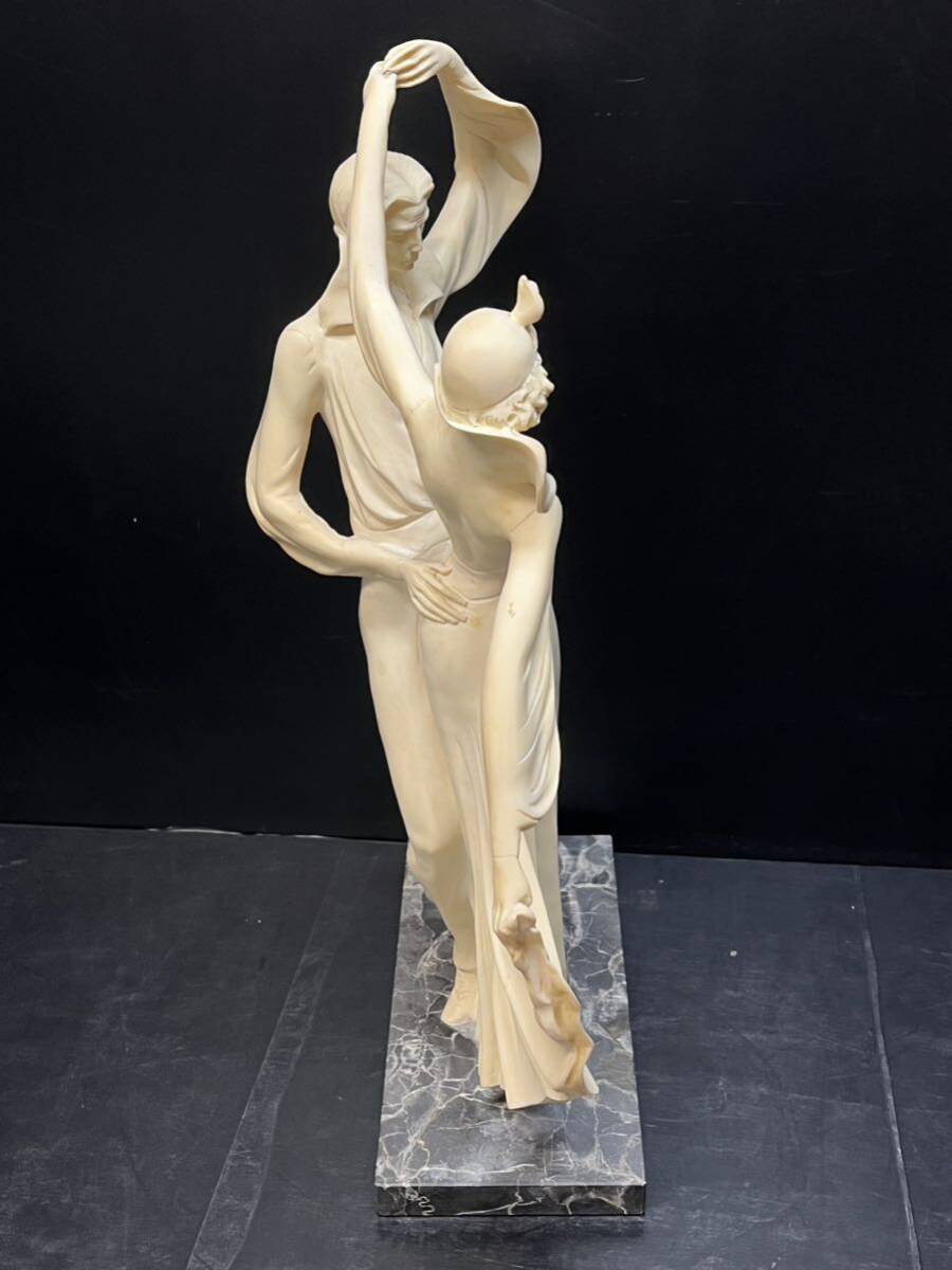 A.SANTINI/アンテルマ サンティーニ/西洋美術/彫刻/約48×44cm/オブジェ/ダンス/CLASSIC FIGURE/MADE IN ITALY/イタリア製_画像9