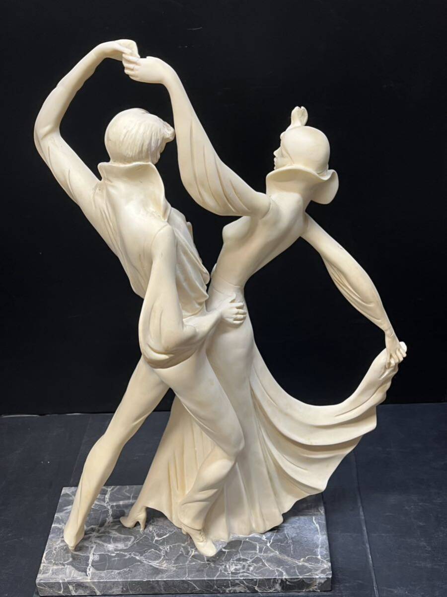 A.SANTINI/アンテルマ サンティーニ/西洋美術/彫刻/約48×44cm/オブジェ/ダンス/CLASSIC FIGURE/MADE IN ITALY/イタリア製_画像8