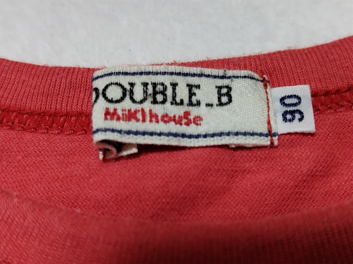 ミキハウスDOUBLE.B 半袖T90の画像2