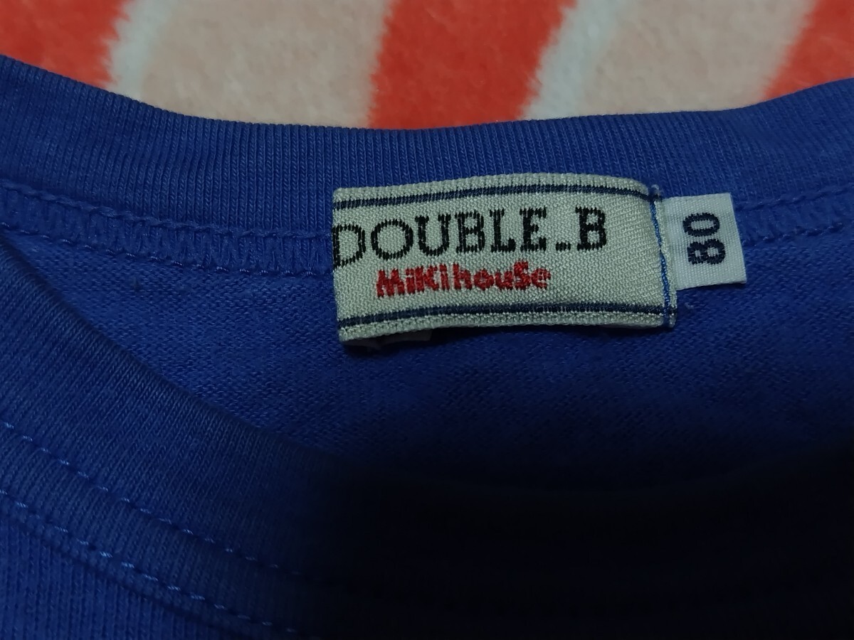 ミキハウスDOUBLE.B 長袖T80の画像3