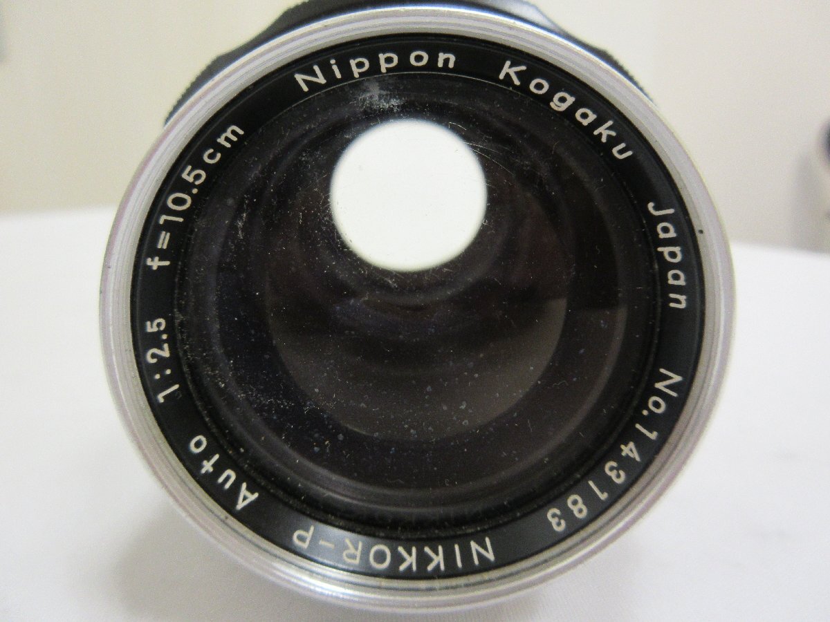 Nikon ニコンF 一眼レフ フィルムカメラ　ニコン Nikon NIKKOR-S AUTO 50mm F1.4 レンズ　ジャンク品_画像9