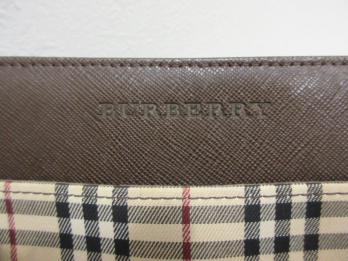 BURBERRY　バーバリー　ノバチェック　ハンドバッグ_画像6