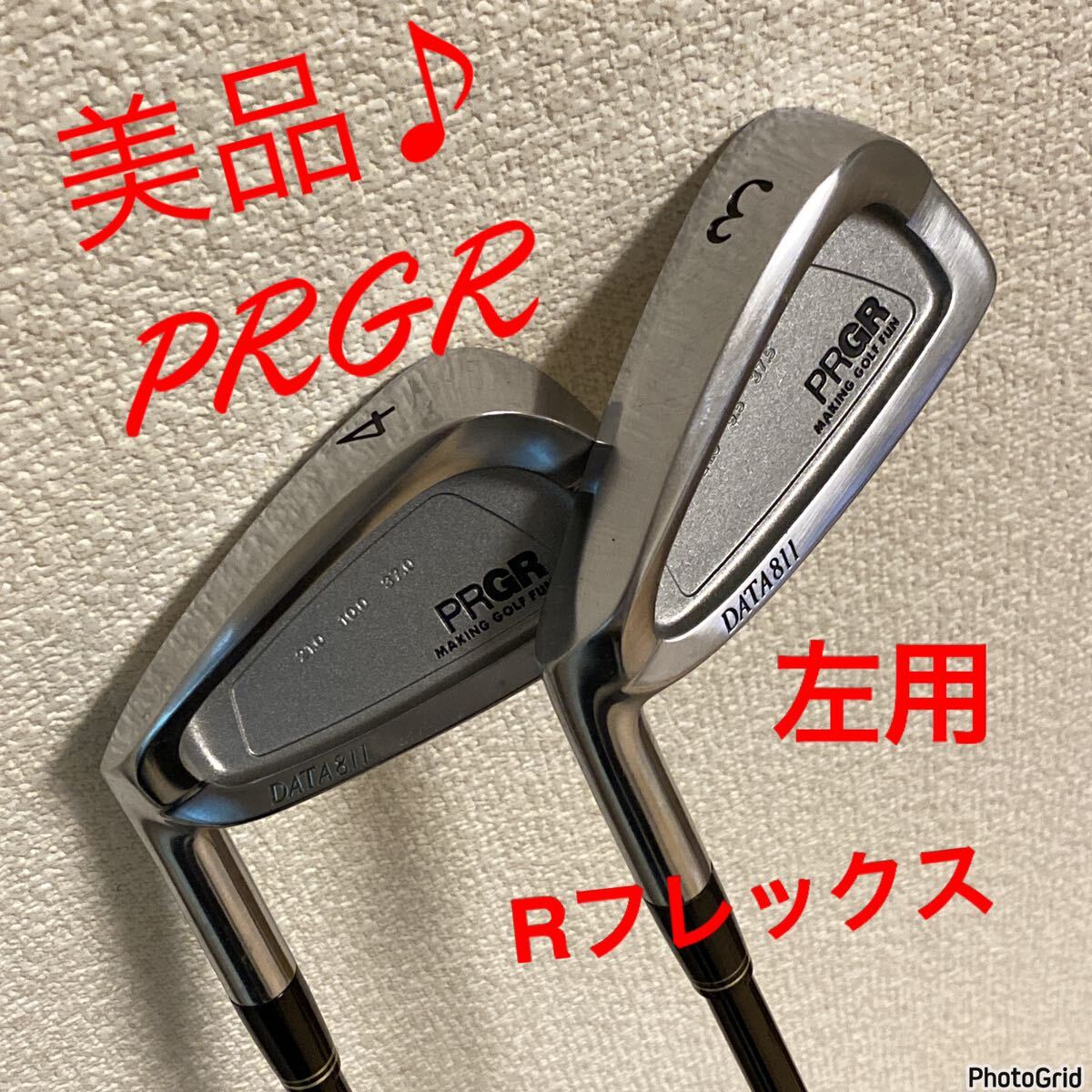 レフティ！【美品】プロギア★PRGR　3I・4I ロングアイアン／ゴルフクラブ_画像1