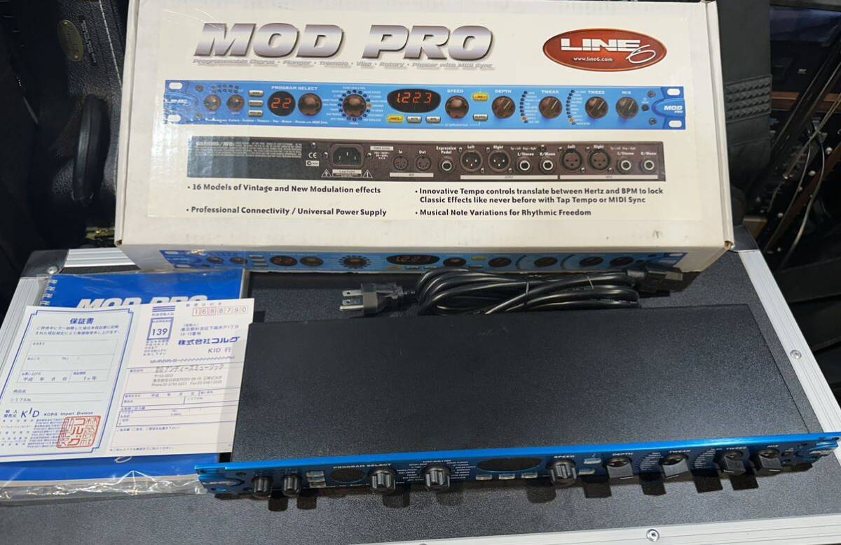 ジャンク Line6 MOD PRO 美品 元箱付 ラックエフェクターの画像1