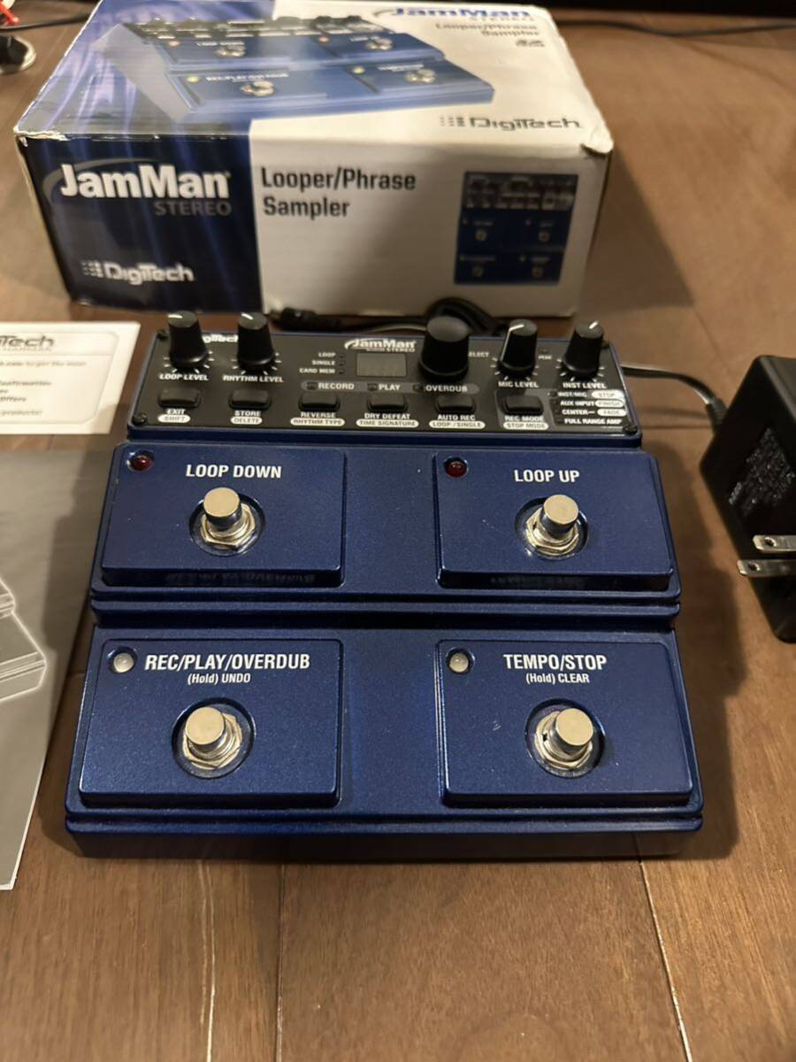 DigiTech JAM MAN Stereo Looper/Phrase Sampler ジャムマン ステレオルーパー 美品の画像7