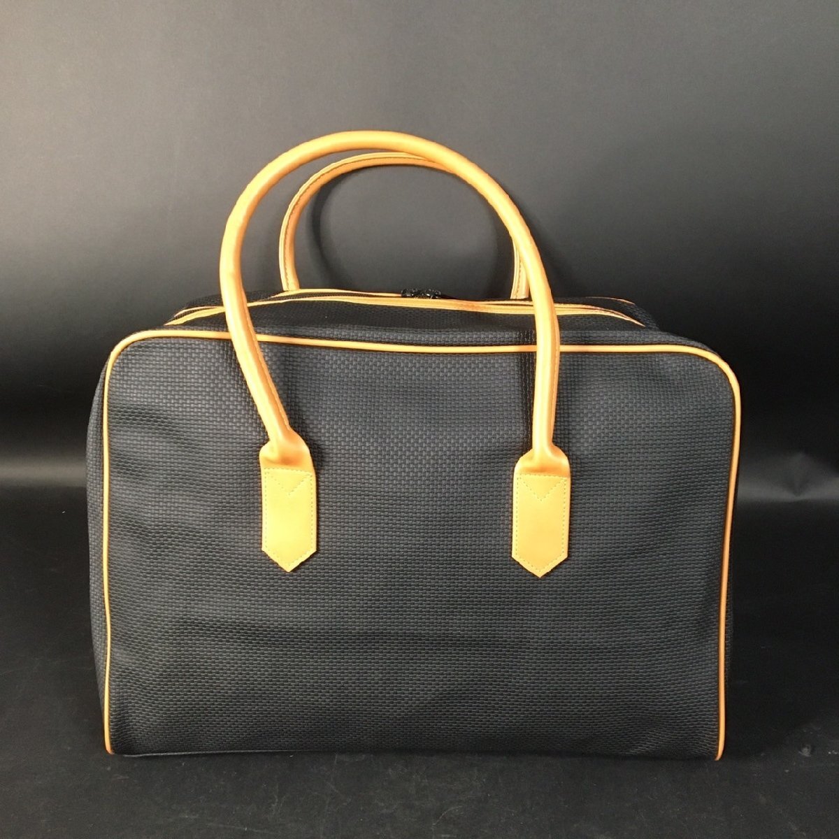 ER0307-7-3 YSL ручная сумочка сумка "Boston bag" Yves Saint-Laurent путешествие сумка черный 30×42×19.100 размер 