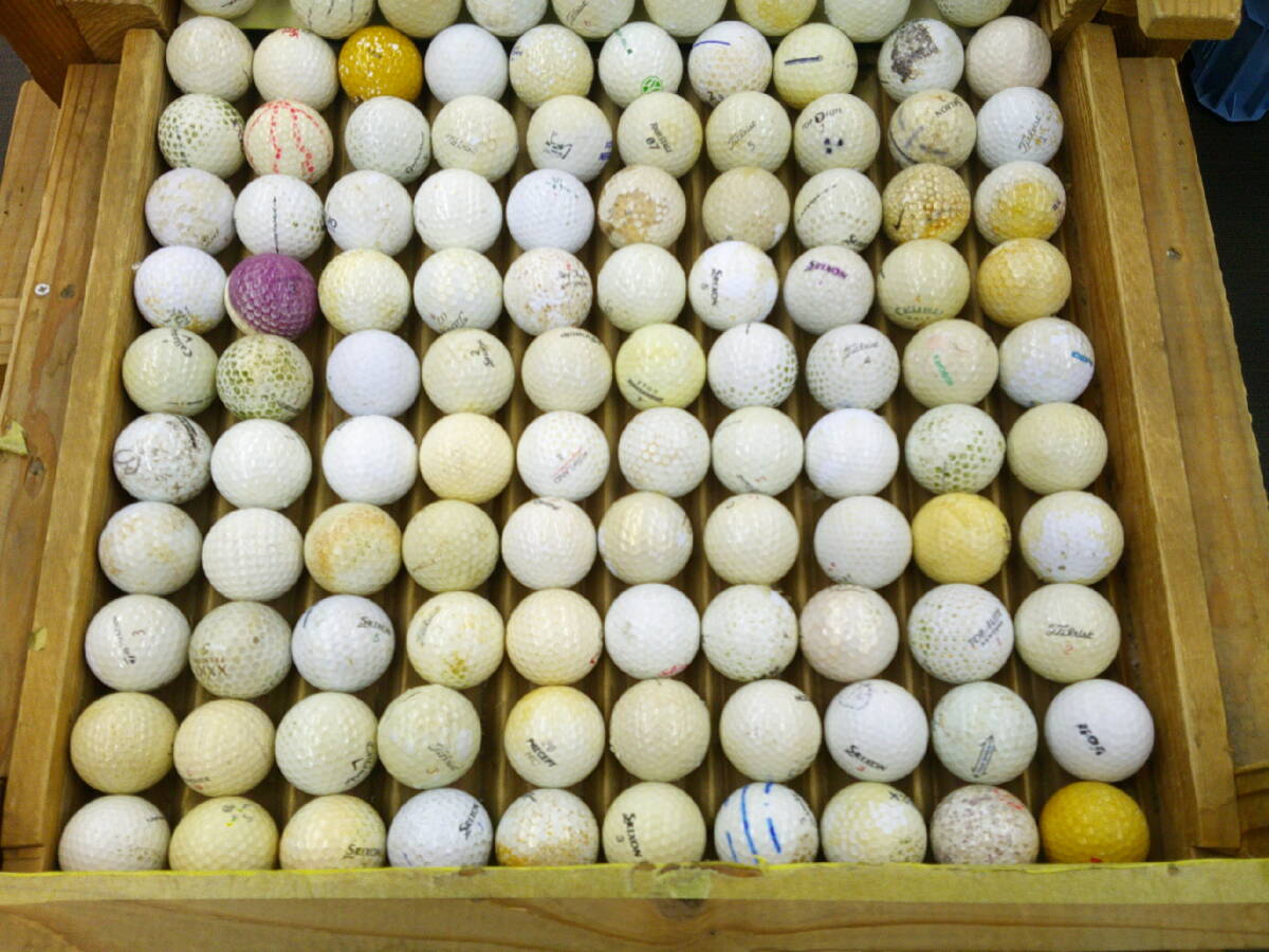  [R942] 激安 ロストボール 500球 ブランド 混合 ゴルフボール コースボール 訳あり 練習用 練習球 打ちっぱなしの画像6