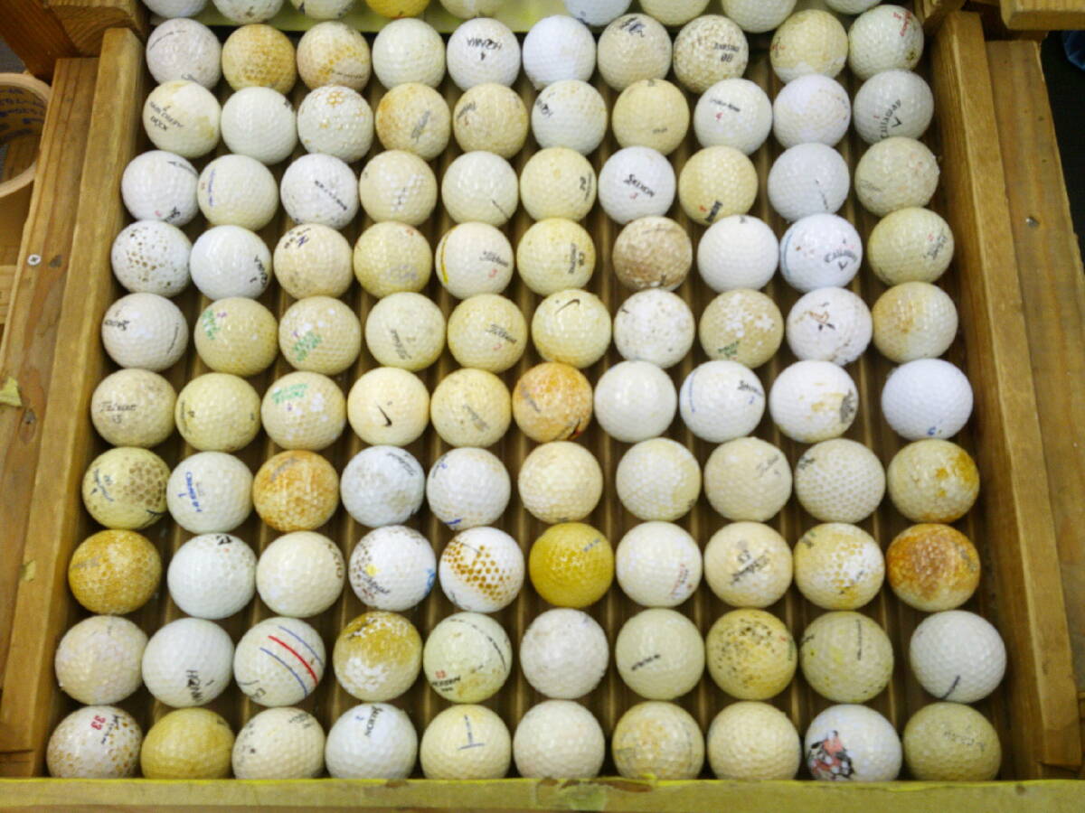  [R946] 激安 ロストボール 500球 ブランド 混合 ゴルフボール コースボール 訳あり 練習用 練習球 打ちっぱなしの画像3