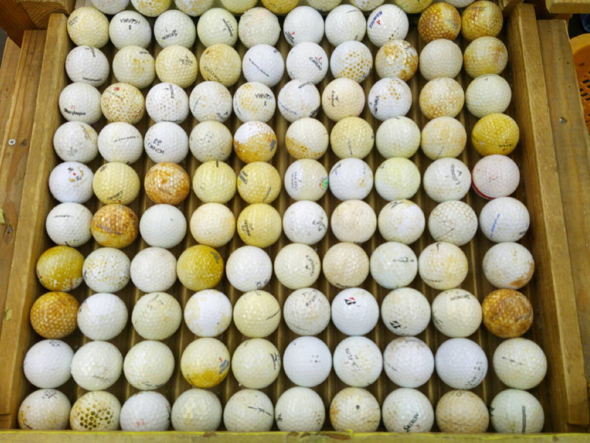  [R951] 激安 ロストボール 500球 ブランド 混合 ゴルフボール コースボール 訳あり 練習用 練習球 打ちっぱなしの画像2