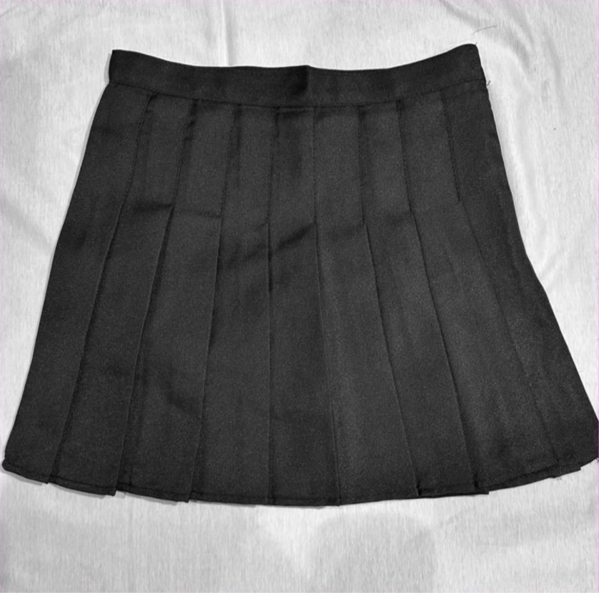 スカート プリーツスカート ミニスカート 美脚 韓国ファッション  制服 