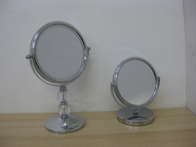スタンドミラー 卓上ミラー 両面ミラー 2点セット 拡大鏡 化粧鏡 直接引取（東大阪）歓迎の画像1