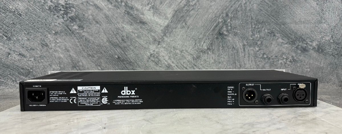 □t1770 現状品★dbx 131S グラフィックイコライザーの画像6