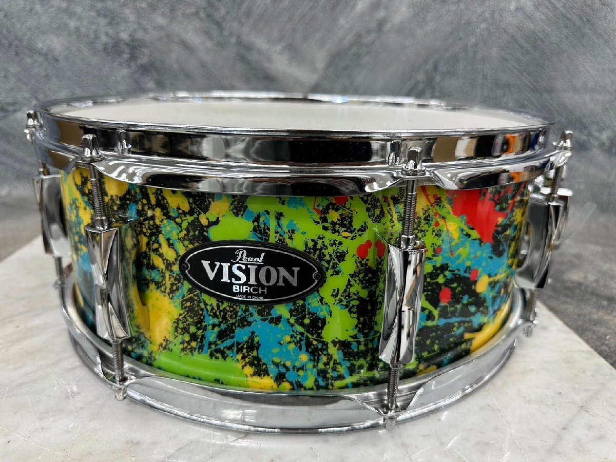 □t1691 中古★Pearl パール Pearl VISION VBA スネアドラムの画像5