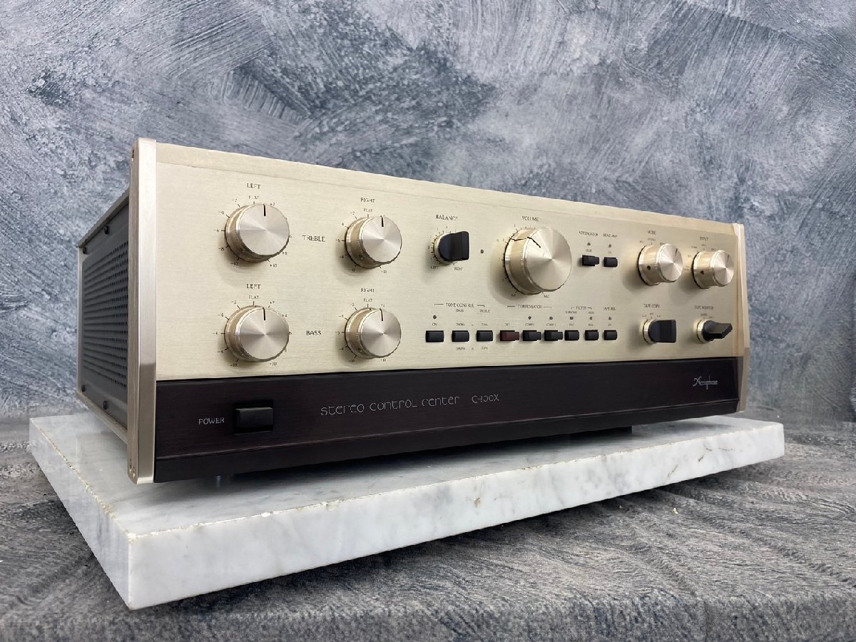 □t1790 ジャンク★Accuphase アキュフェーズ C-200X ステレオアンプの画像1