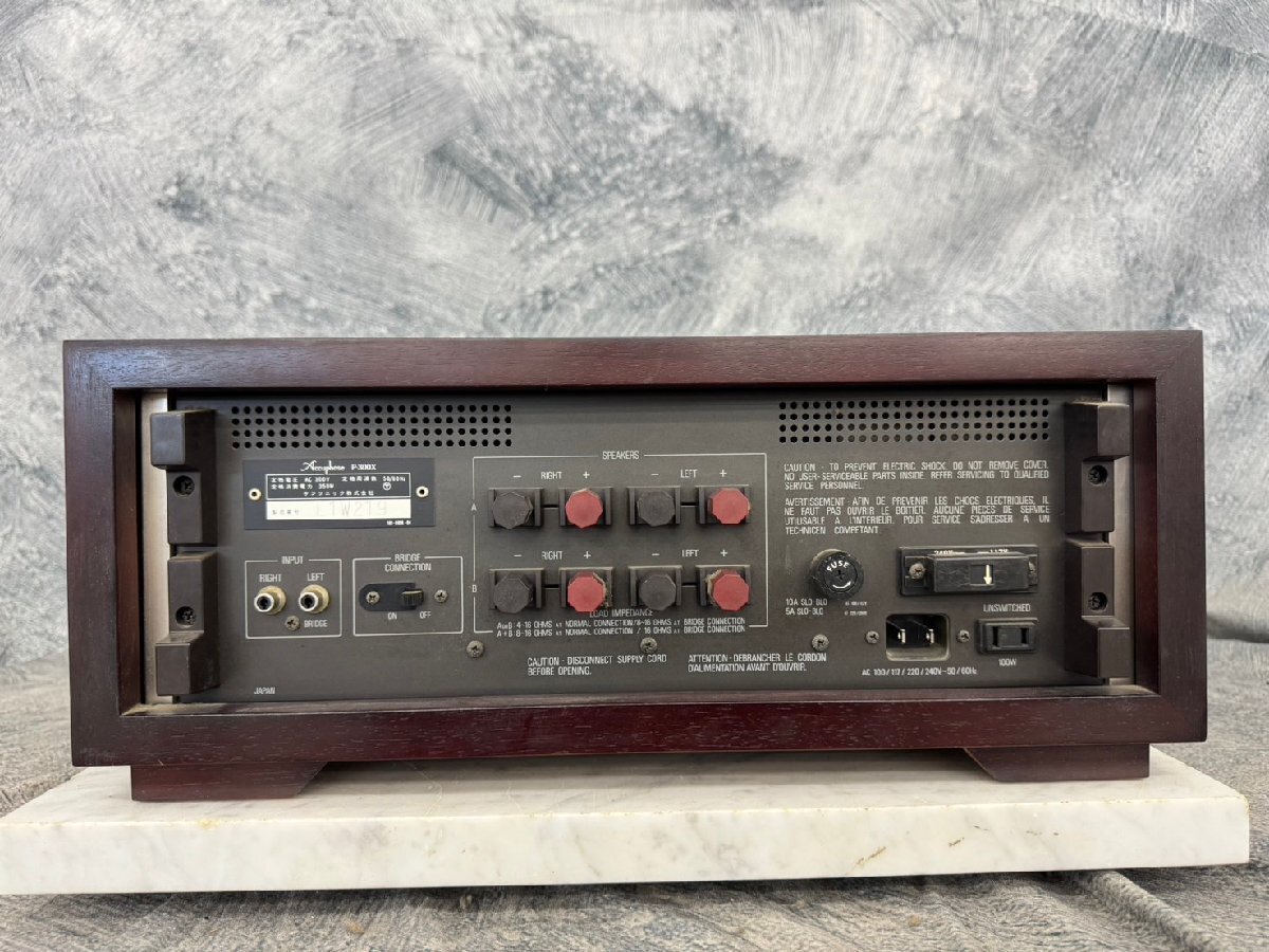 □t1888 中古★Accuphase アキュフェーズ P-300X パワーアンプの画像6