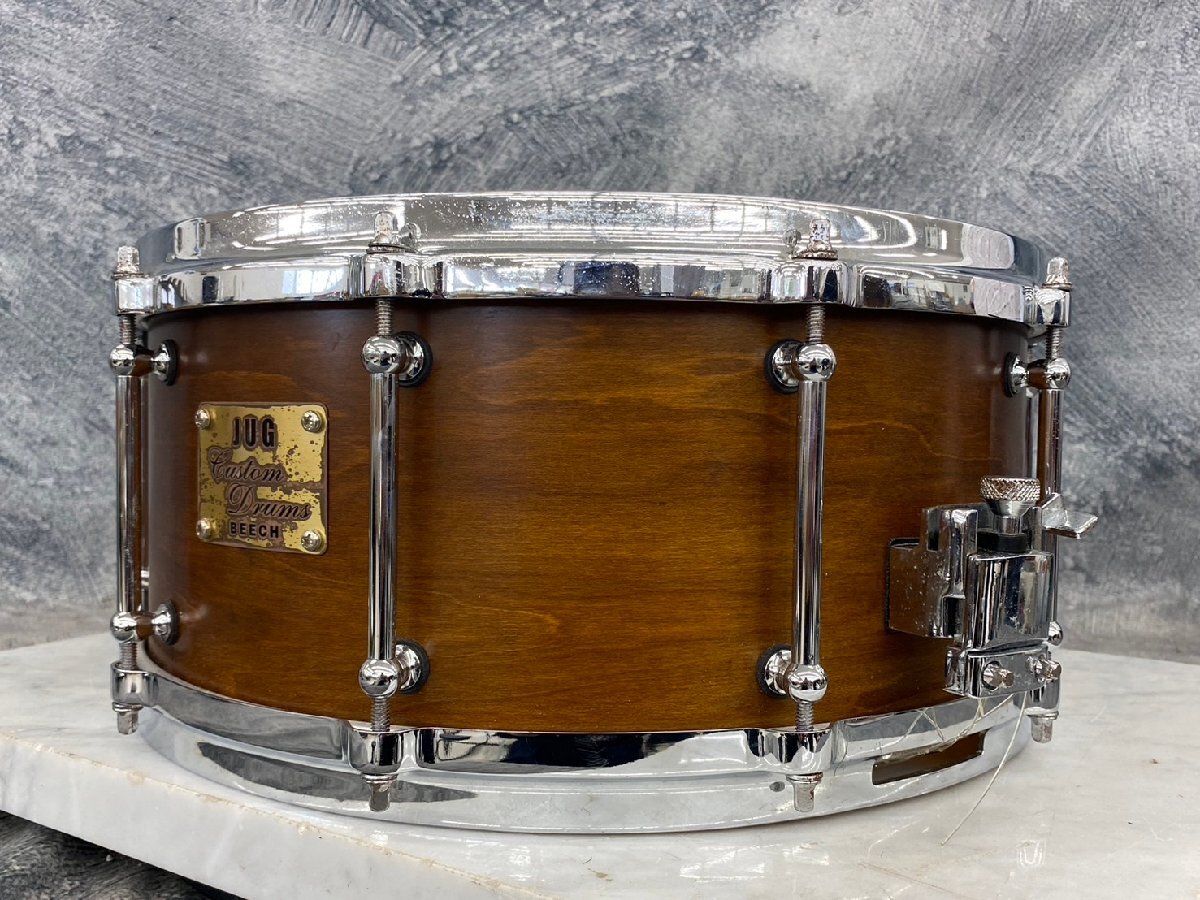 □t1908 中古★JUG BEECH スネアドラムの画像3